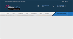 Desktop Screenshot of aplusstairlifts.net